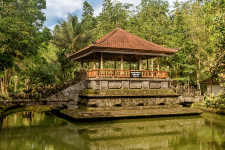 Tirta Empul Temple in Bali, Indonesiaのeditorial素材