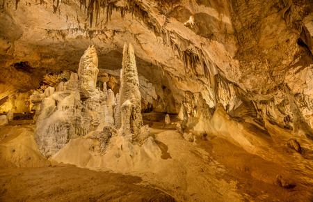 Cetinje, Montenegro- November 18, 2018: Lipa Cave ( Lipska pecina) in Cetinje, Montenegroのeditorial素材