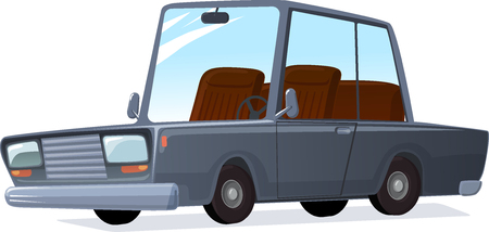 Cartoon car illustration.のイラスト素材