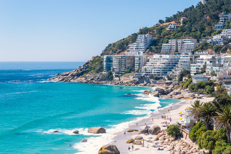 Clifton beach - the most expensive and luxury place of South Africaの写真素材