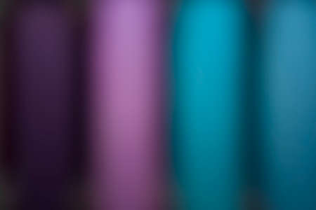 blurred chalks from violet to blueの写真素材