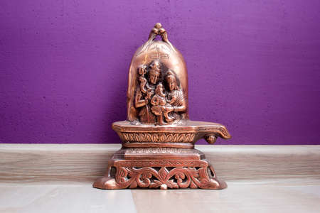 ingam on purple background wall