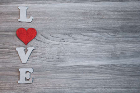 concept for Valentine's Day, a romantic anniversary, love.の写真素材