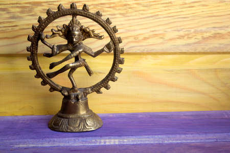 statuette of a dancing God Shiva Nataraja