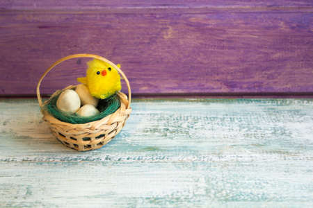 easter chocolate candy eggs for kidsの写真素材