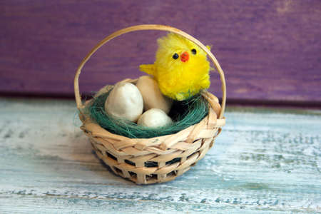 easter chocolate candy eggs for kidsの写真素材