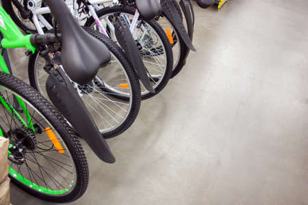 bikes in a Mall
