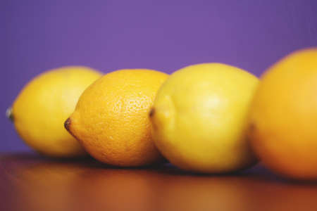 Background with lemonsの写真素材