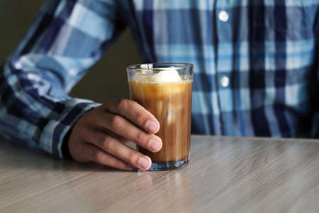 Man with coffee