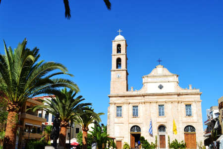 Greece, island Crete, the Churchの写真素材