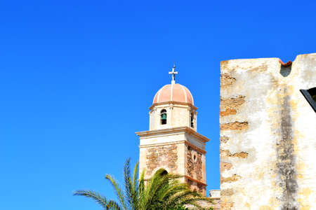 Greece, island Crete, Churchの写真素材