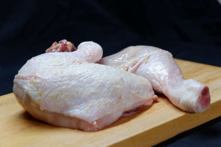 chicken rawの写真素材