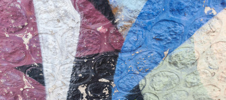 background wall with textured paint pattern wallpaperの写真素材