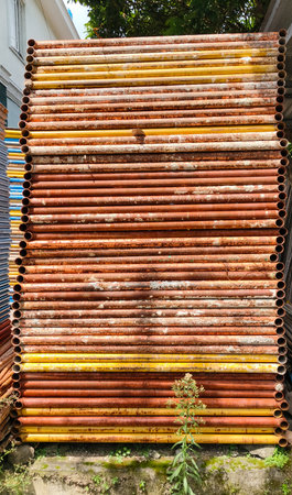 pile of iron