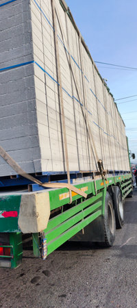 cargo truckの写真素材