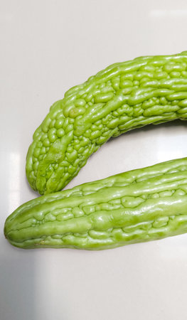 fresh chayote vegetablesの写真素材