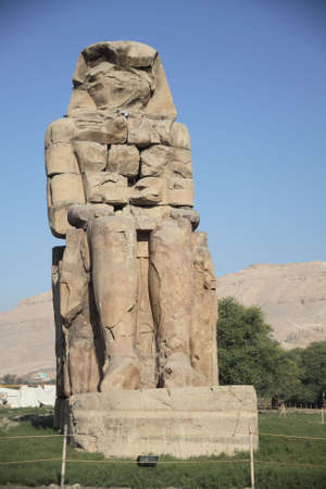 Various scenes of Luxor, in Egypt. Including the Karnak and Luxor Temple, Hatshepsut Temple and statues.の写真素材