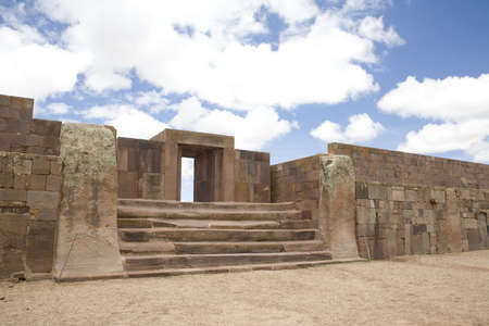 Tiwanaku (Tiahuanaco and Tiahuanacu)の写真素材