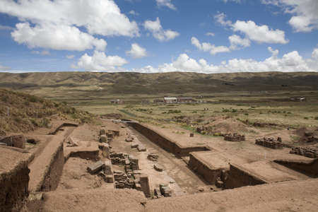 Tiwanaku (Tiahuanaco and Tiahuanacu)の写真素材