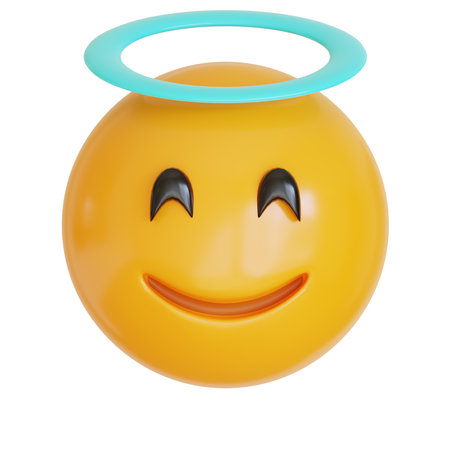 emoji 3d icon high render resolutionの写真素材