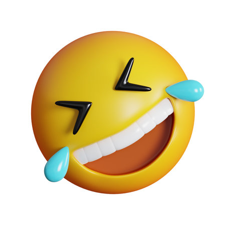 emoji 3d icon high render resolutionの写真素材