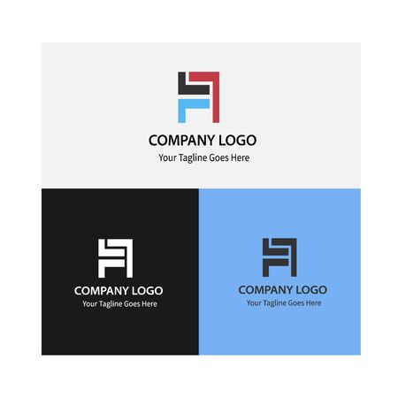 Premium letter L logo design. linear creative monogramのイラスト素材