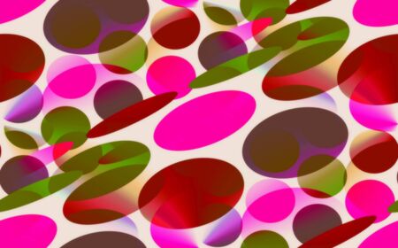 Psychedelic dots illusionのイラスト素材