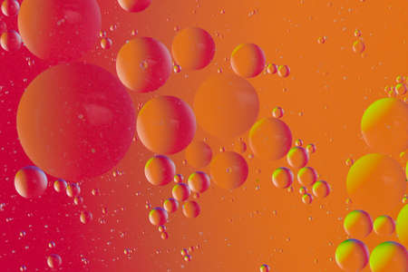 Close up view of the water buble background  Using macro  technique.の写真素材