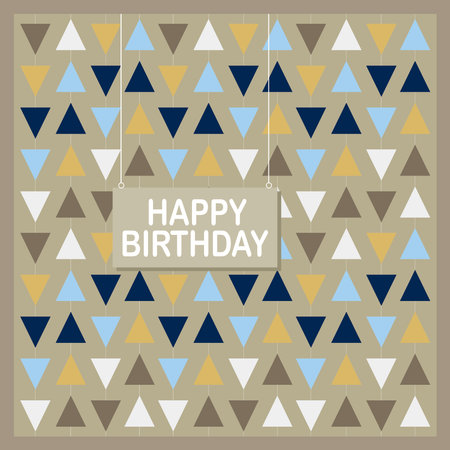 happy birthdayのイラスト素材