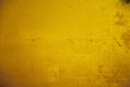 Old gold folding screen paper