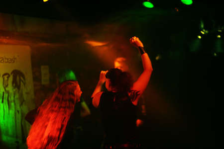 dancing women having fun