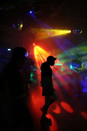 silhouette of a dancing woman