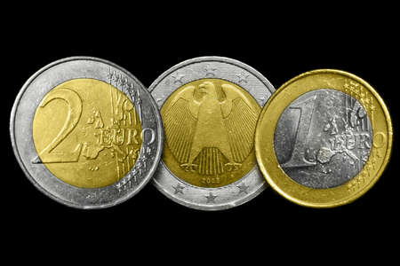 Euro coins