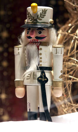 White Nutcrackerの写真素材