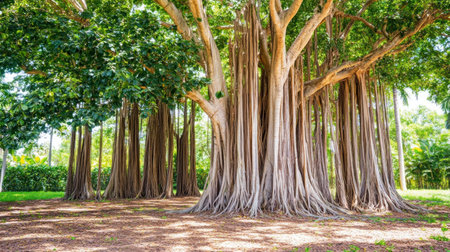 jungle vines hanging from trees in deep tropical forest, cinematic composition --chaos 30 --ar 16:9 --v 6.1 Job ID: e1c39766-586b-4c17-8e89-258f9fcdd421の素材