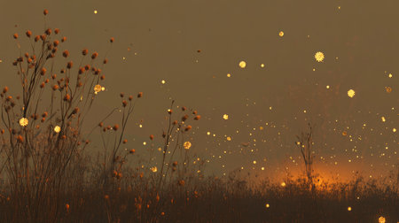 golden hour illuminating wildflower field, peaceful atmosphere, ultra clear --chaos 30 --ar 16:9 --v 6.1 Job ID: 3a950c8c-96fc-4ff5-ad39-aa74c3723900の素材