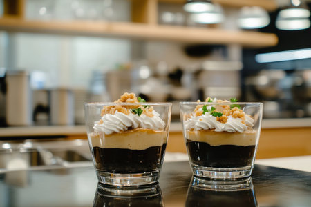 Modern farmhouse kitchen with oak cabinets, black marble island and barstools, oversized pendant lights above the large central island, stainless steel appliances, natural light from windows, cozy ambiance, clean lines, and an open layout. Photographed using a Canon EOS R5 mirrorless camera with an RF 60mm f/2 lens for a shallow depth of field. --ar 3:2 --v 6.1 Job ID: 8abe17e3-50ff-458c-97b8-bc28d759d5a4の素材