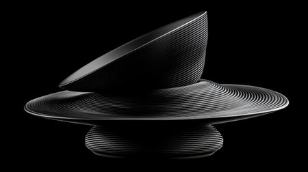 Form a swirling dance of magnetic particles, creating dynamic shapes and patterns across a pitch-black backdrop --chaos 30 --ar 16:9 --v 6.1 Job ID: 93532f13-7a96-4a0f-95b9-4599f2bd9d1eの素材