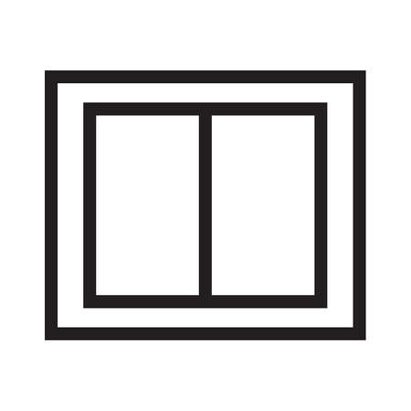 Window vector image to be used in web applications, mobile applications and print media.のイラスト素材