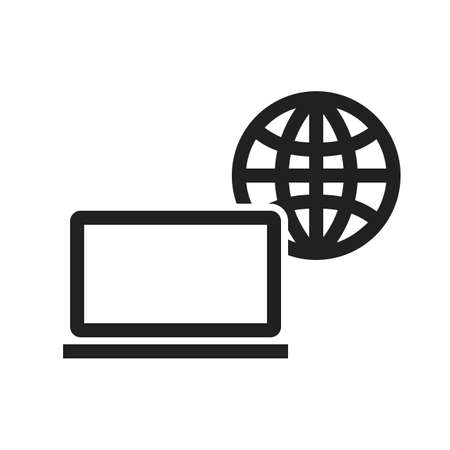 Internet vector image to be used in web applications, mobile applications and print media.のイラスト素材