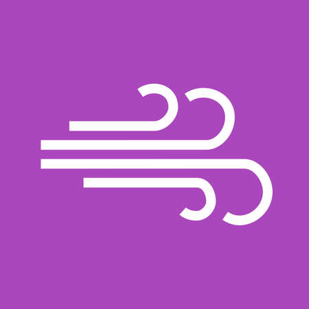 Windy weather vector image to be used in web applications, mobile applications, and print media.のイラスト素材