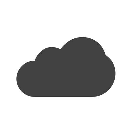 Cloud, rain, cloudy, partly, sky icon vector image. Can also be used for weather, forecast, season, climate, meteorology. Suitable for web apps, mobile apps and print media.のイラスト素材
