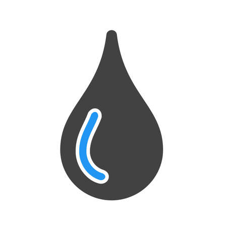 Water, drop, droplet icon vector image. Can also be used for weather, forecast, season, climate, meteorology. Suitable for web apps, mobile apps and print media.のイラスト素材