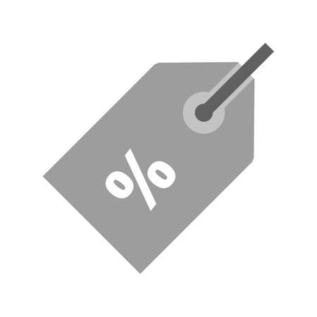 Tag, deal, offer, discount label icon vector image. Can also be used for ecommerce, shopping, business. Suitable for web apps, mobile apps and print media.のイラスト素材