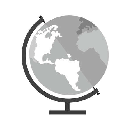 Globe, earth, world, map icon vector image. Can also be used for communication, connection, technology. Suitable for web apps, mobile apps and print media.のイラスト素材