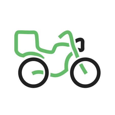 Bike courier icon image.のイラスト素材