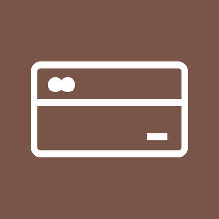 Card, credit, payment icon vector image. Can also be used for banking, finance, business. Suitable for web apps, mobile apps and print media.のイラスト素材