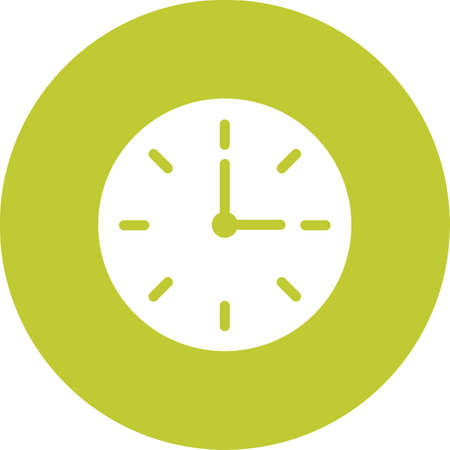 Clock, watch, time icon vector image. Can also be used for banking, finance, business. Suitable for web apps, mobile apps and print media.のイラスト素材