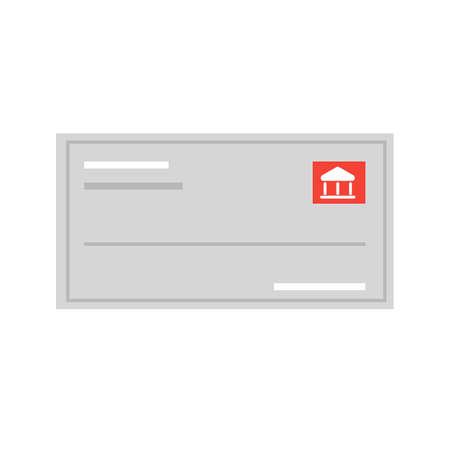 bank receipt iconのイラスト素材
