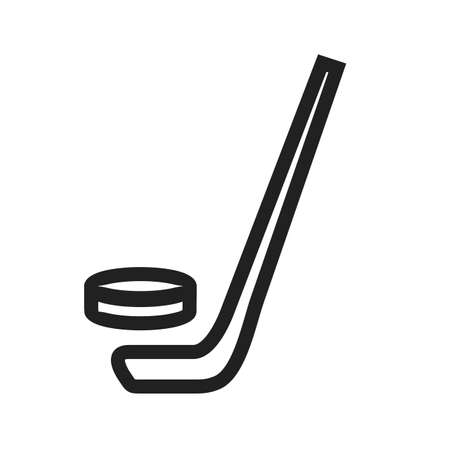 Hockey iconのイラスト素材